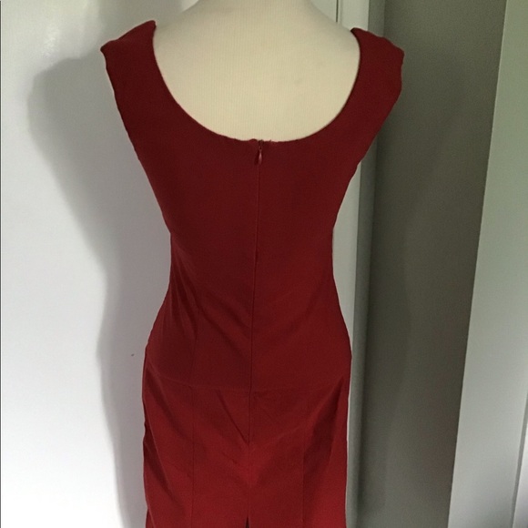 💖Host Pick💖 Smart Set red cocktail dress - Picture 4 of 12